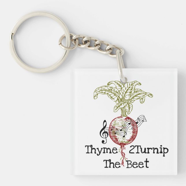 Porte-clefs Thyme 2Turnip Le Porte - clé de betteraves (Devant)