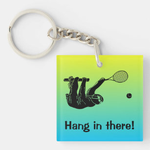 Porte-clefs Tiens-Toi Là ! Joueur de tennis de Sloth sur Tropi