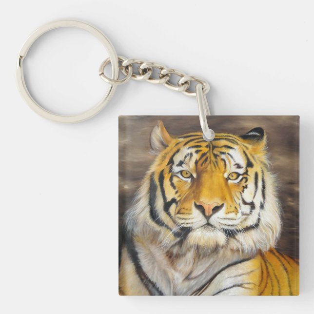Porte-clefs tigre  (Devant)