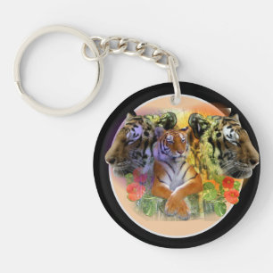 Porte-clefs Tigre au zoo Henry Doorly