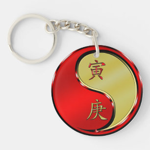 Porte-clefs Tigre de Métal