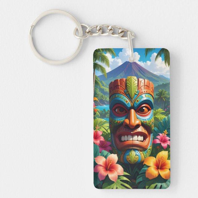 Porte-clefs Tiki Mask (Devant)