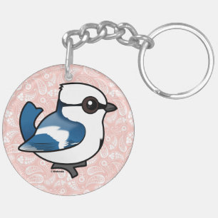 Porte-clefs Tit Azure Birdorable