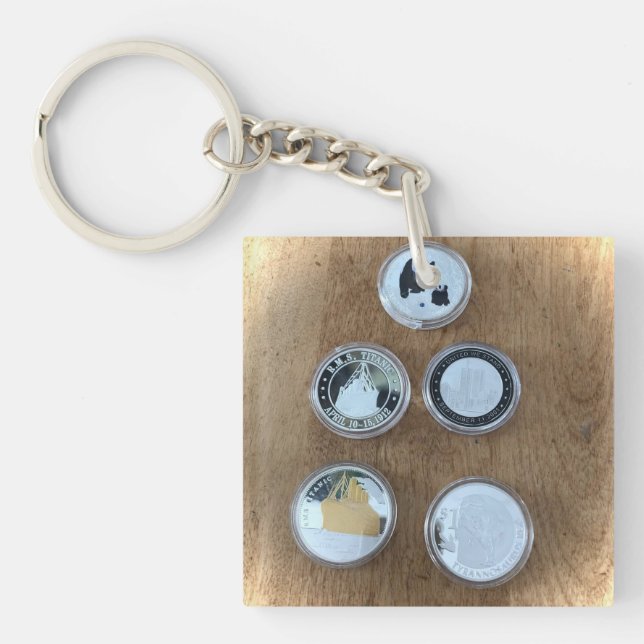 Porte-clefs Titanic et autres (Devant)