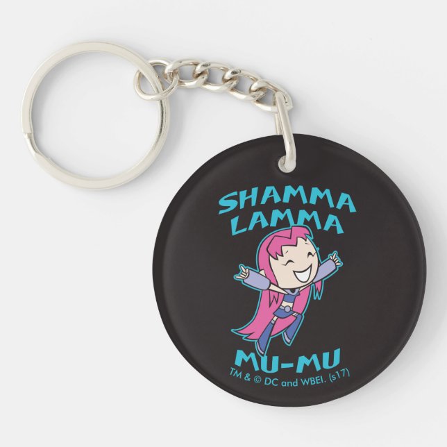 Porte-clefs Titans Ados, allez ! | Starfire "Shamma Lamma Mu-M (Devant)