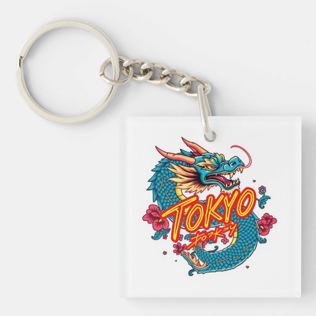 Porte-clefs Tokyo Dragon (Devant)