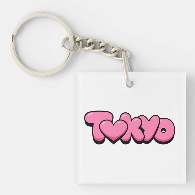 Porte-clefs Tokyo Love (Devant)