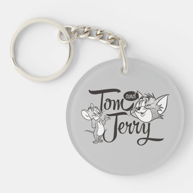 Porte-clefs Tom Et Jerry | Tom Et Jerry Ont L'Air Doux (Devant)