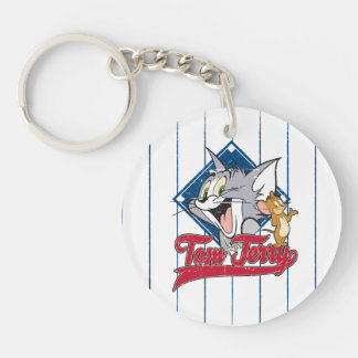 Porte-clefs Tom Et Jerry | Tom Et Jerry Sur Diamant De Basebal