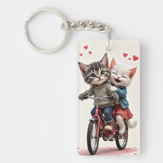 Porte-clefs Tom & Luna Valentine Bike Keychain (Devant)