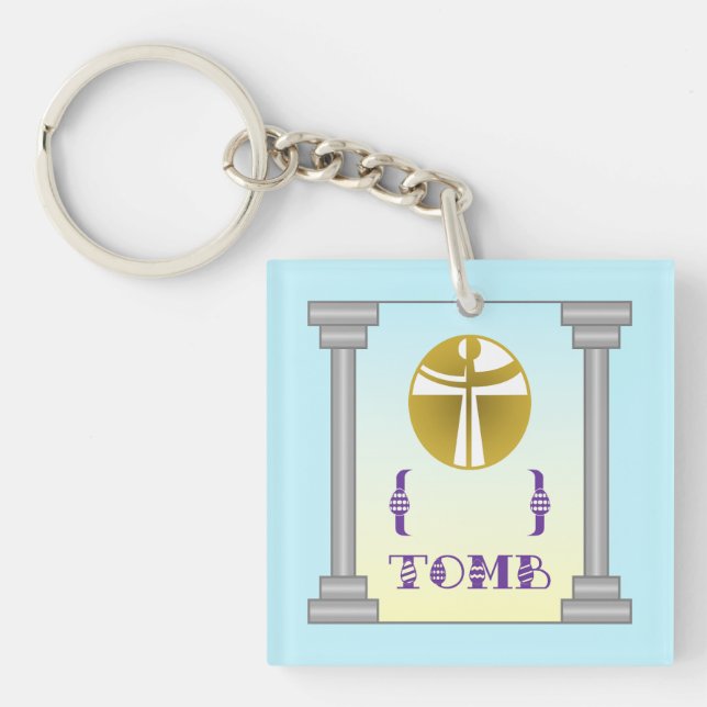 Porte-clefs Tombeau vide (Devant)