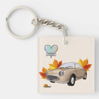 Porte-clefs Topaz Mist Figaro key chain