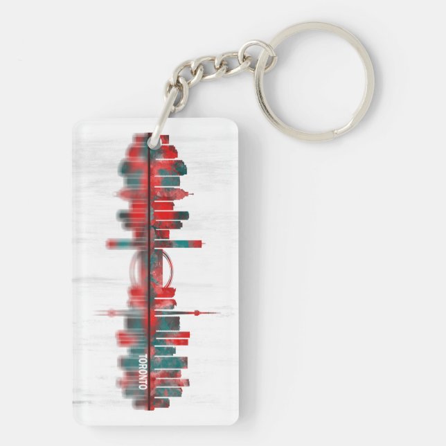 Porte-clefs Toronto Skyline (Dos)