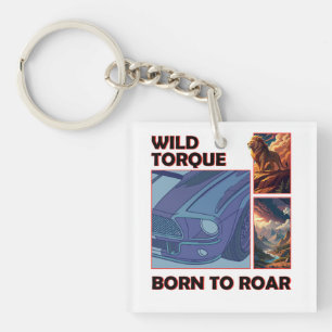 Porte-clefs Torque sauvage - Né à Roar