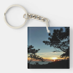 Porte-clefs Torrey Pine Sunset III Paysage californien