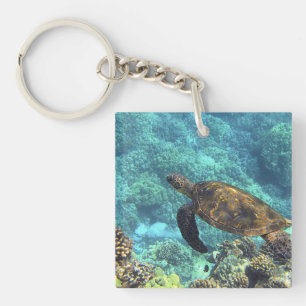 Porte-clefs tortue de mer