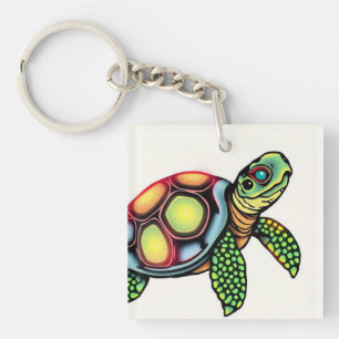 Porte-clefs Tortue Lente Mais Légendaire