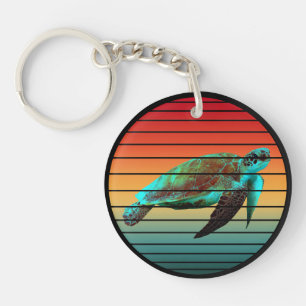 Porte-clefs tortue vintage