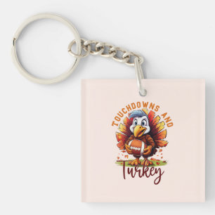 Porte-clefs Touchdown et Turquie Thanksgiving