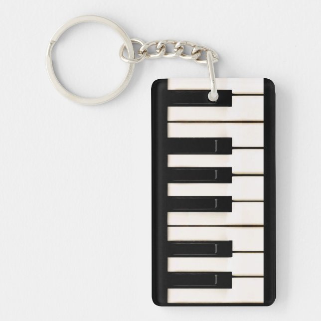 Porte-clefs Touches de piano (Devant)