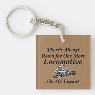 Porte-clefs Toujours de la place pour une Locomotive de plus s