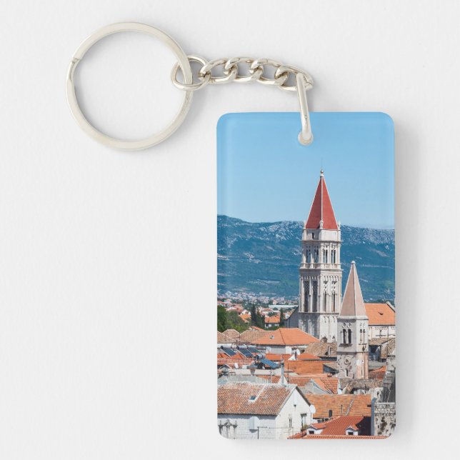Porte-clefs Tour de la cathédrale de Trogir - Dalmatie, Croati (Devant)