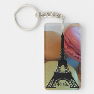 Porte-clefs Tour Eiffel Macaron de Paris