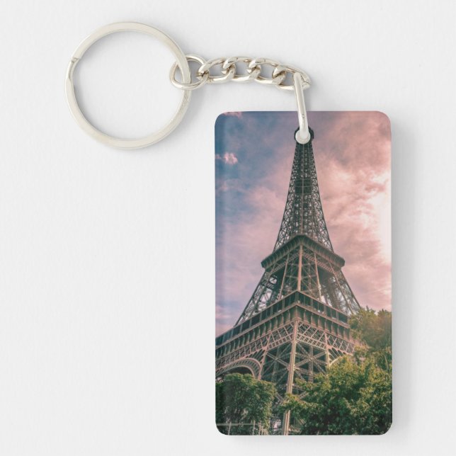 Porte-clefs Tour Eiffel Paris (Devant)