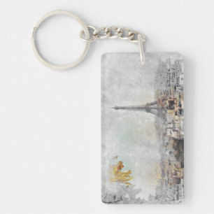 Porte-clefs Tour Eiffel. Paris, France