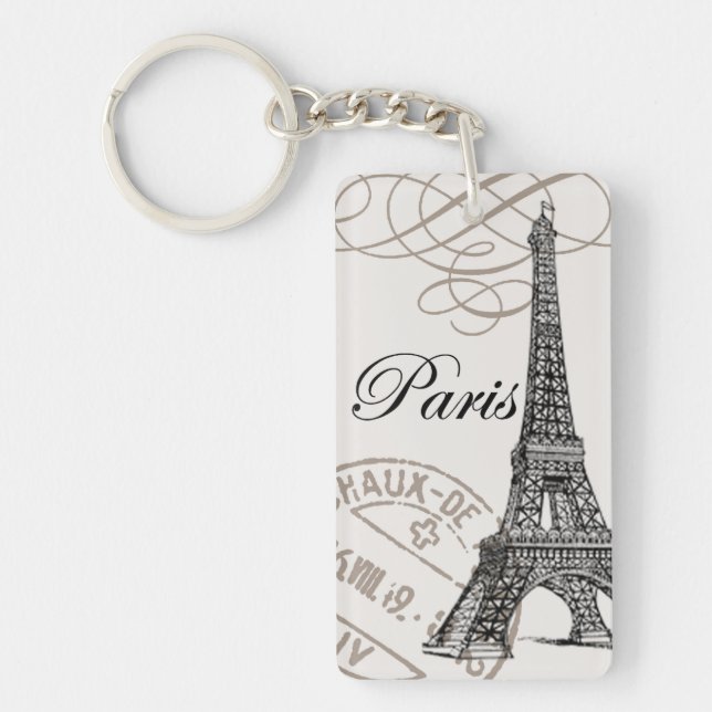 Porte-clefs Tour moderne d'Eiffel (Devant)