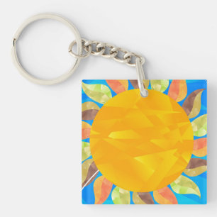 Porte-clefs Tournesol