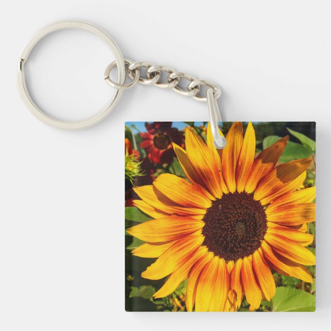 Porte-clefs Tournesol (Devant)