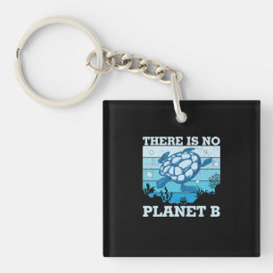 Porte-clefs Tourterelle There Is No Planet B