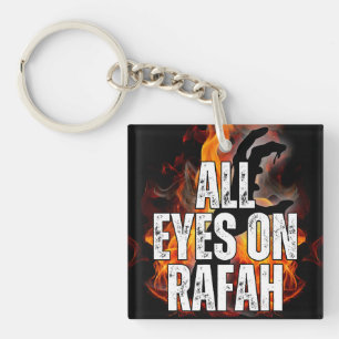 Porte-clefs TOUS LES YEUX SUR RAFAH - Rafah Gaza Massacre de P