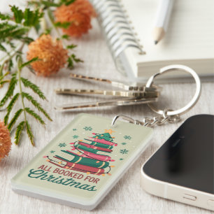 Porte-clefs Tous Réservés Pour Noël Bibliothécaire Amoureux De