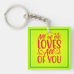 Porte-clefs Tout de moi aime tout de toi-67519