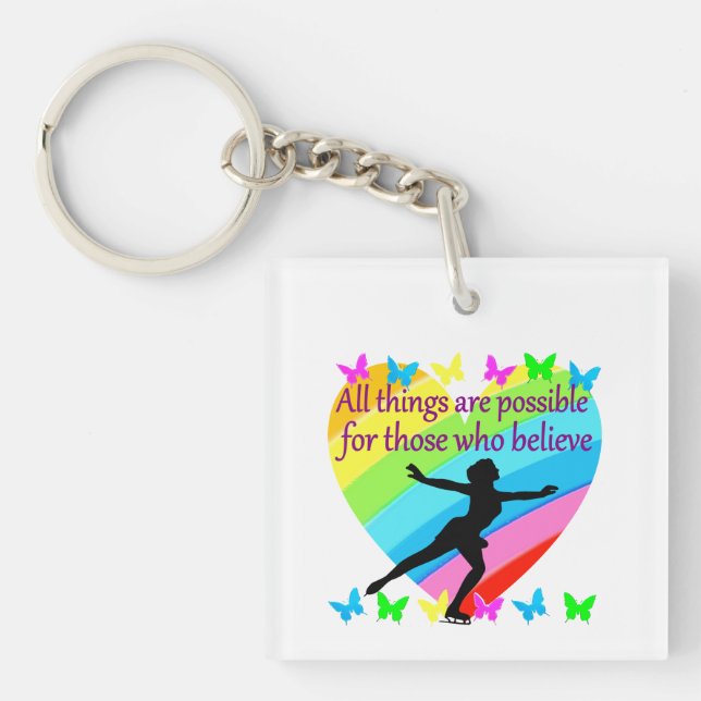 PORTE-CLEFS TOUT EST POSSIBLE POUR CETTE PISTE (Devant)