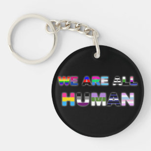 Porte-clefs Tout Humain Noir