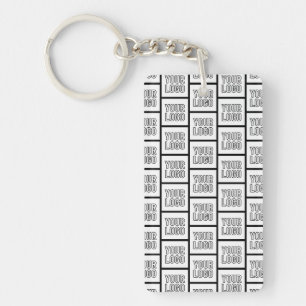 Porte-clefs Tout motif répétitif de logo ou d'image