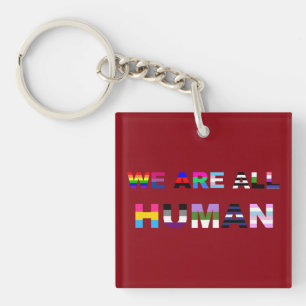 Porte-clefs Tout Rouge Humain