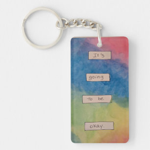 Porte-clefs Tout Va Aller Bien.