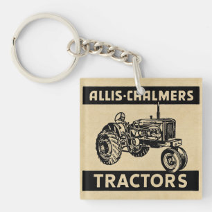 Porte-clefs Tracteur vintage de ferme