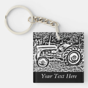 Porte-clefs tracteur vintage Gray massey fergison