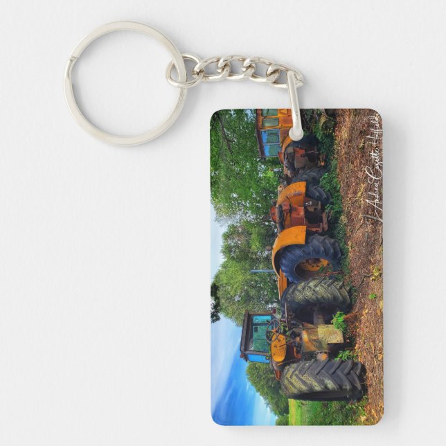 Porte-clefs Tracteurs dans le champ (Devant)