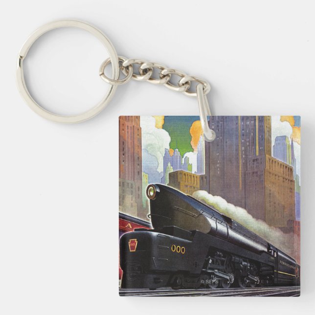Porte-clefs Train de Pennsylvanie par Unknown (Devant)