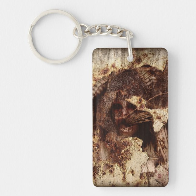 Porte-clefs Trappé à l'intérieur (Devant)