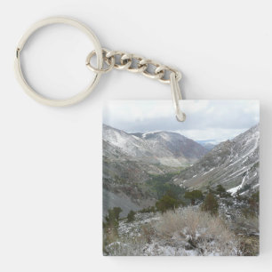 Porte-clefs Traverser les montagnes neigeuses de la Sierra Nev