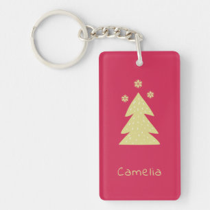 Porte-clefs Tree de Golden Christmas