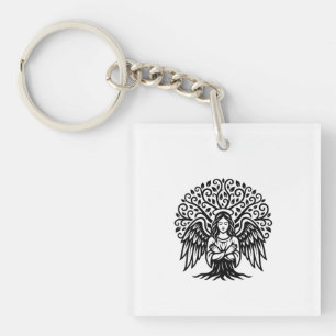 Porte-clefs Tree of Wings Keychain