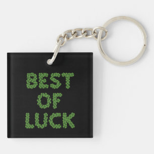 Porte-clefs Trèfles Félicitations Meilleurs Vœux